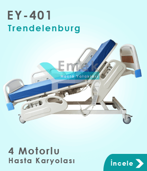 4 motorlu hasta yatağı trendelenburg EY-401