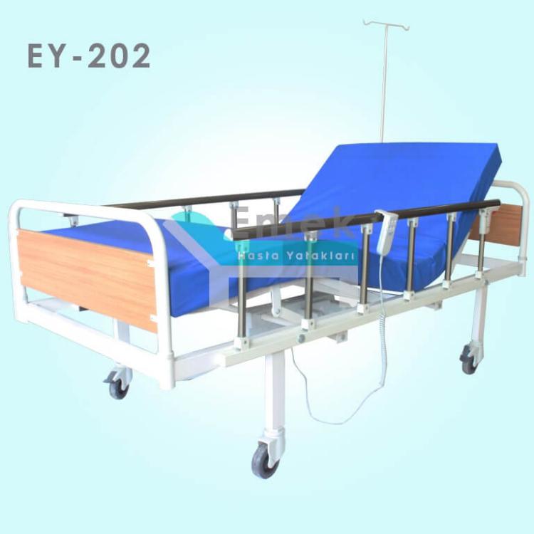 2 Motorlu MDF Başlıklı Hasta Yatağı EY-202