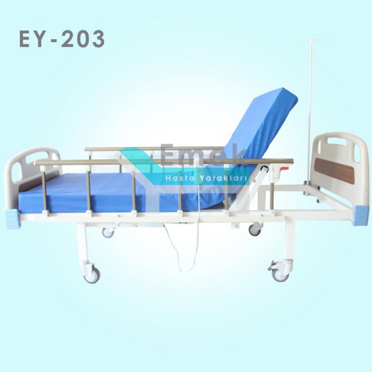 2 Motorlu ABS Başlıklı Hasta Yatağı EY-203