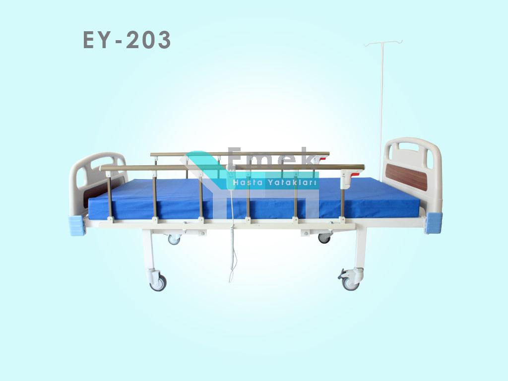 2 Motorlu ABS Başlıklı Hasta Yatağı EY-203