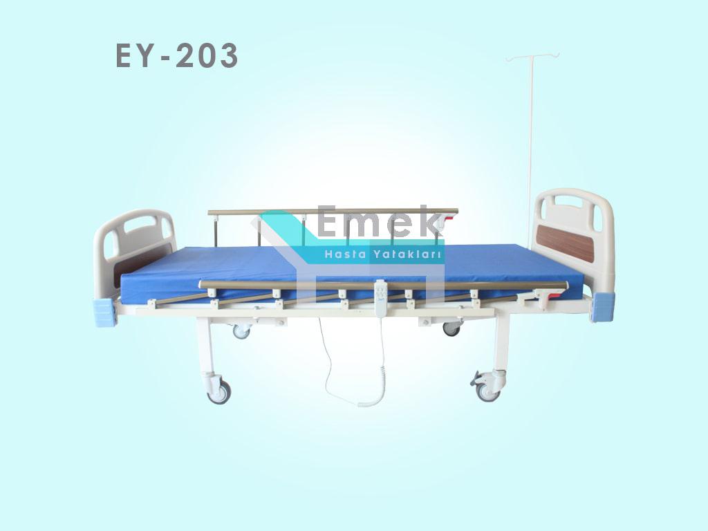 2 Motorlu ABS Başlıklı Hasta Yatağı EY-203