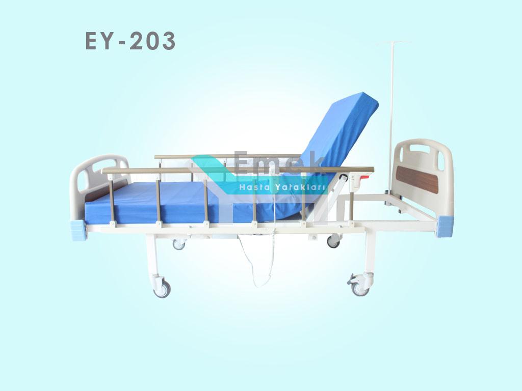 2 Motorlu ABS Başlıklı Hasta Yatağı EY-203