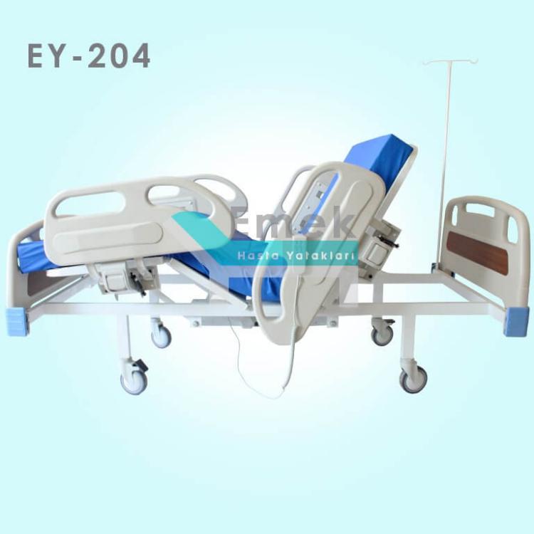 2 Motorlu Full ABS Hasta Yatağı EY-204