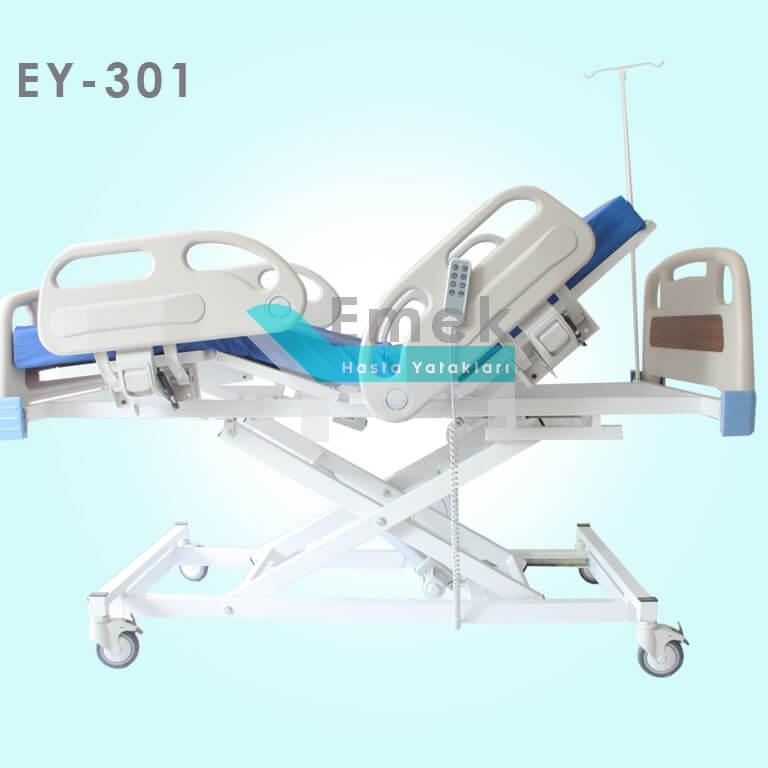 3 Motorlu Full ABS Hasta Yatağı EY-301