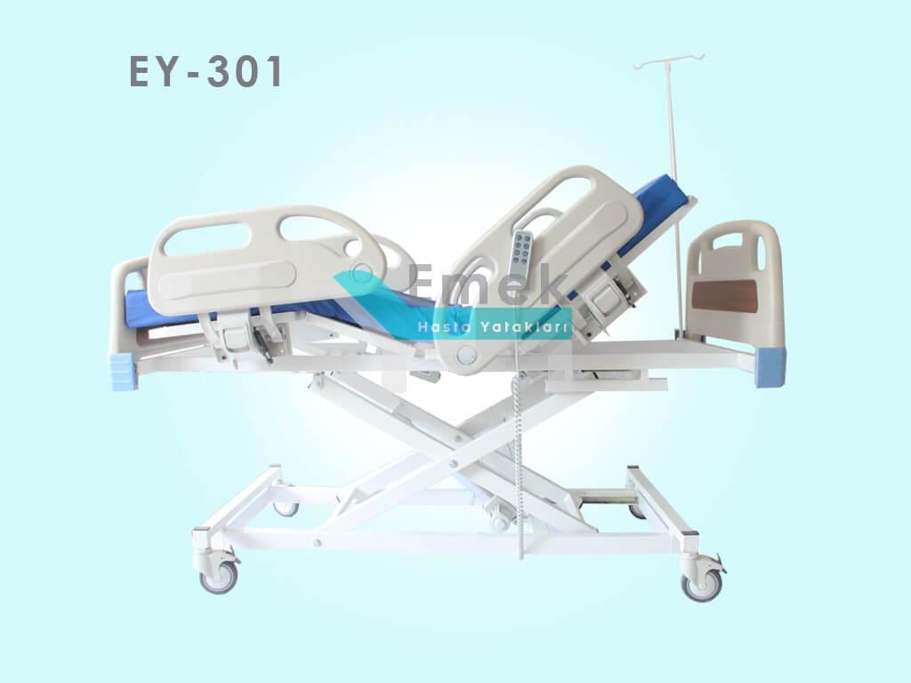 3 Motorlu Full ABS Hasta Yatağı EY-301